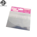 Small opp gift bags for cookies packing with self adhesive type